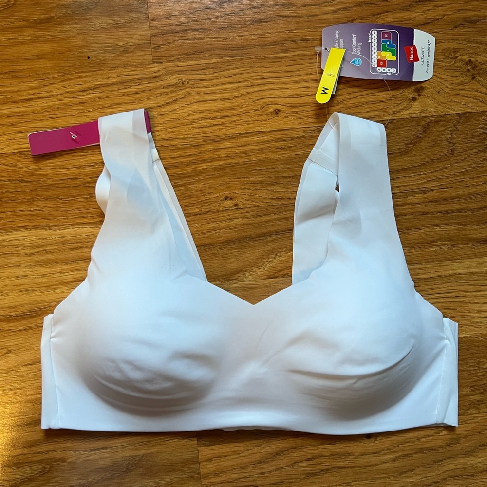 Hanes White Bra/Bralette